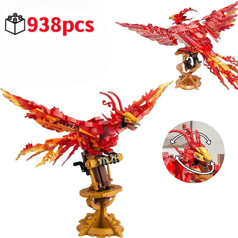 Model Kit Harry Potter - Fire Phoenix MOC Building Kit Creative