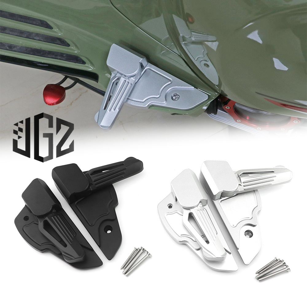 Model Kit Vespa - ชุดเหยียบรถจักรยานยนต์ผู้โดยสารด้านหลังเท้าขั้นสูงDie-CastเหยียบสําหรับVespa Sprint Primavera 50 150 2013-2023