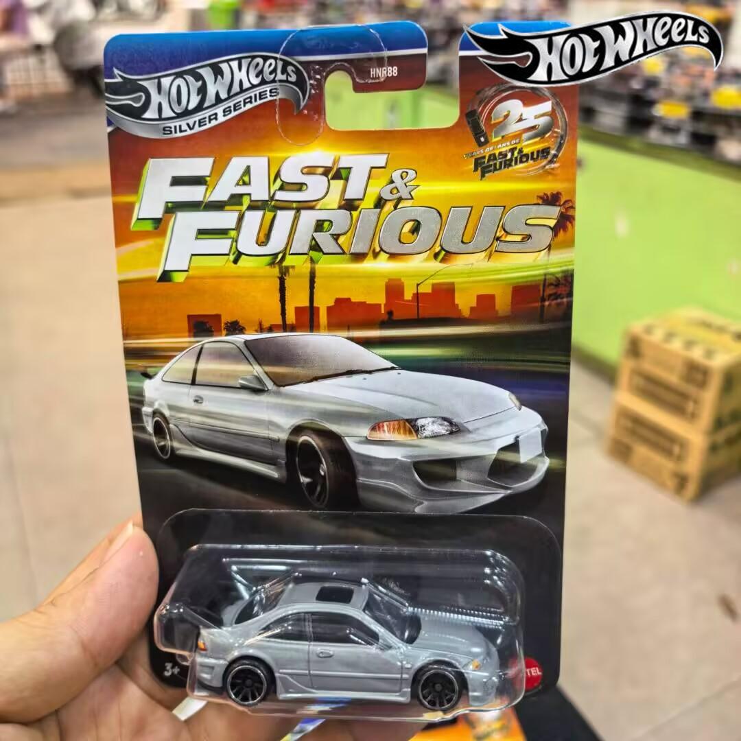 Model Kit Dodge Charger - ฮอตวีลส์ ซิลเวอร์ ซีรีส์ HNR88 เดอะ ฟาสท์