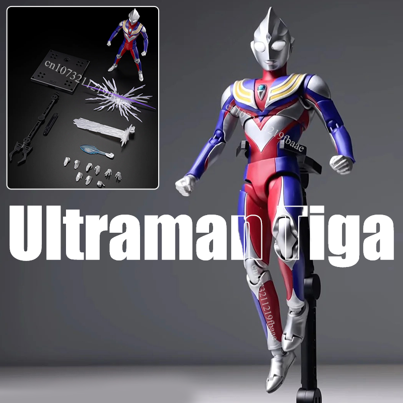 Model Kit Ultraman Tiga - ของแท้ Blokees อุลตร้าแมน ทีก้า แอคชั่นฟิกเกอร์ ของเล่นรุ่น