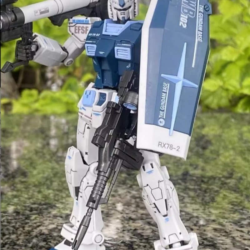 Model Kit Bandai - RX-78-2 GTO Mobile Suit DIY ชุดประกอบโมเดล