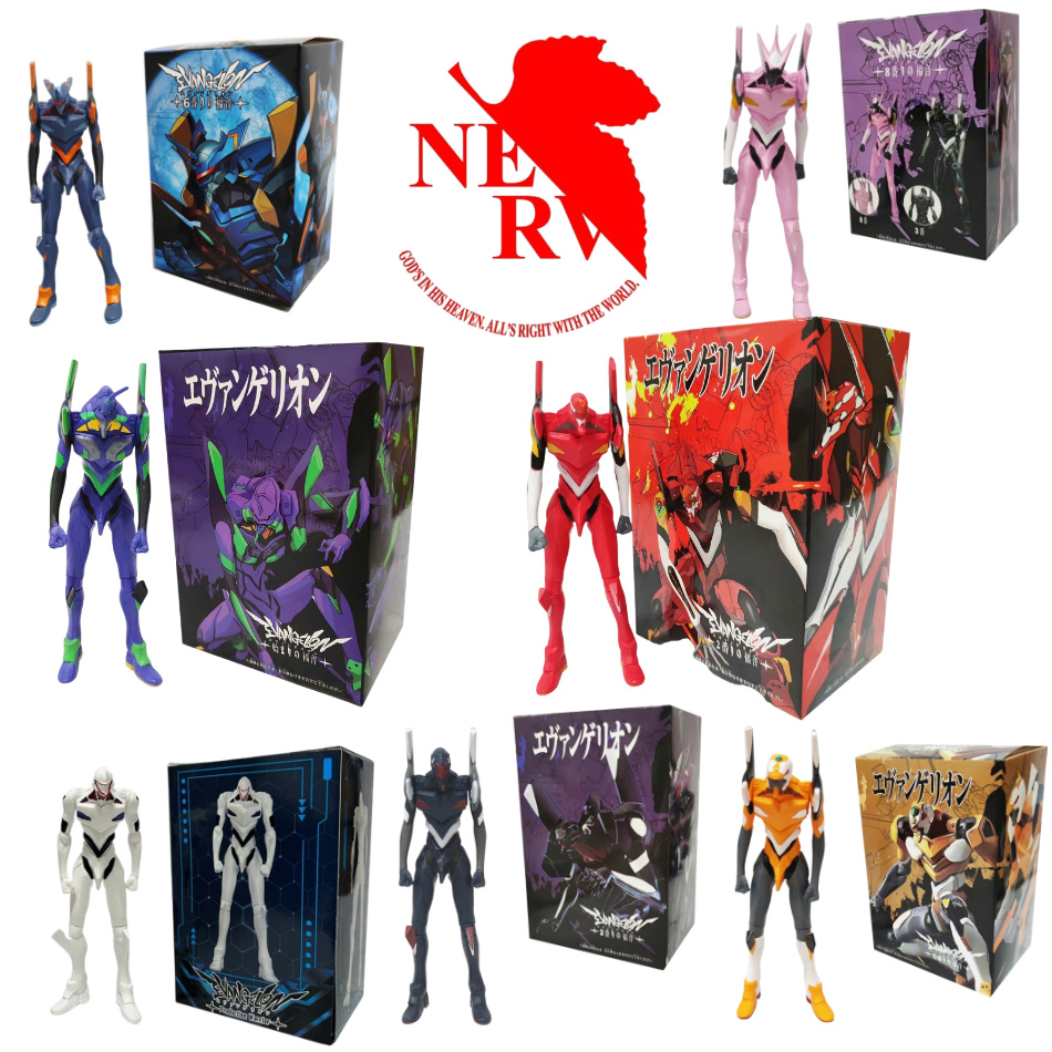 Model Kit Eva 02 - 7 รูปแบบอะนิเมะรูป EVA Genesis Evangelion Unit-01