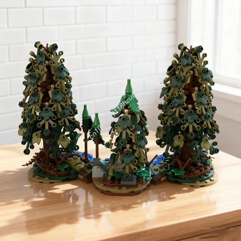 Model Kit Harry Potter - ตัวต่อ MOC HP ชุดป่าห้ามสาบ 468 ชิ้น