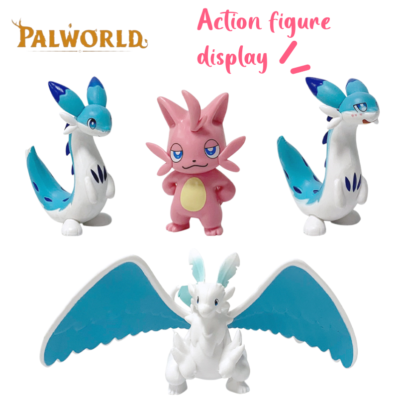 Model Kit Bandai - ตุ๊กตาแฮนด์เมด Palworld Chillet Cryolinx Cattiva ใหม่