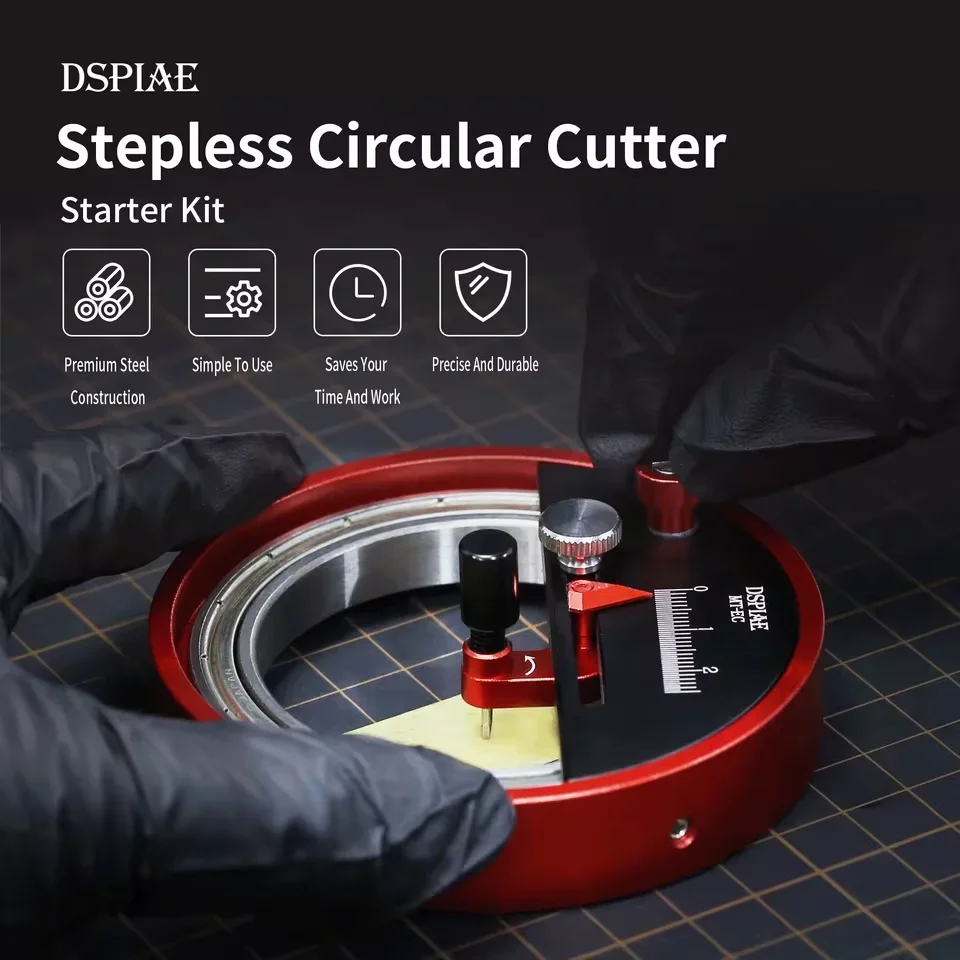 Model Kit Paint Set - DSPIAE MT-EC Stepless Circular Cutter Starter