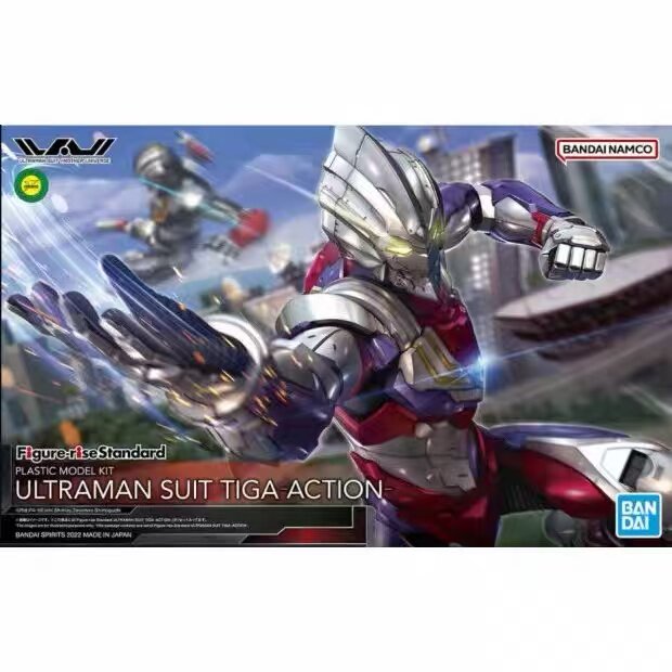 Model Kit Ultraman Tiga - ฟิกเกอร์ Bandai Figure Rise Standard Ultraman