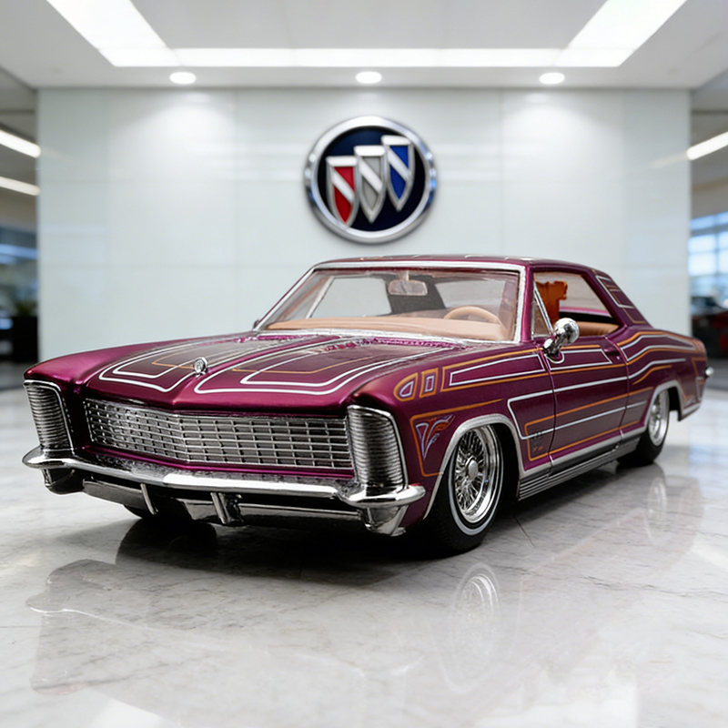 Model Kit Mustang - รถโมเดล Maisto 1:26 Buick Riviera 1965