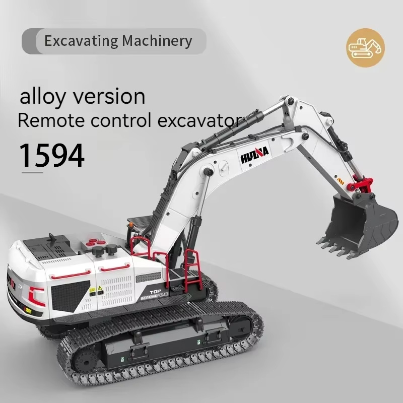Model Kit Excavator - Huiner 1594 รถขุดจำลอง RC ขนาด 1/14