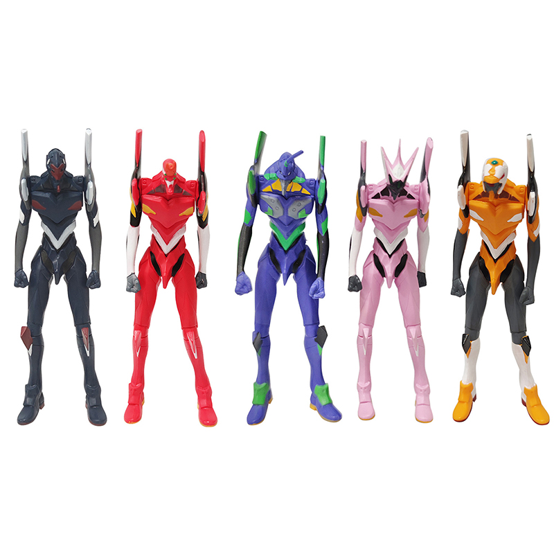 Model Kit Eva 02 - ฟิกเกอร์อนิเมะ EVA นีออนเจนเนซิส Evangelion ขนาด17ซม. ชุด