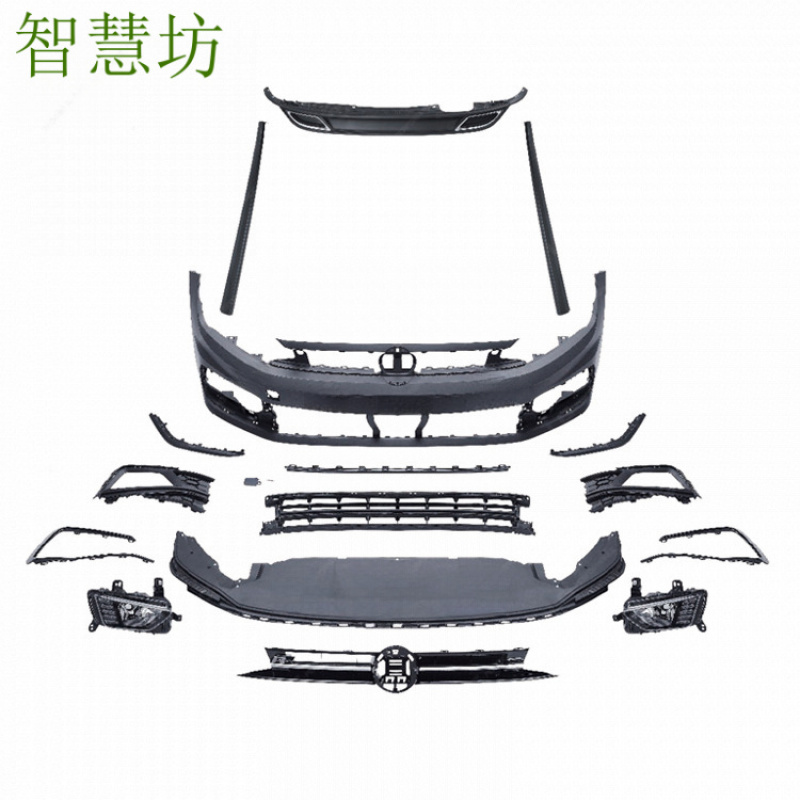 Model Kit Volkswagen - ชุดแต่งรอบคันสำหรับรถโฟล์คสวาเกน โปโล รุ่น R-Line ชุดสมบูรณ์แบบสำหรับการอัพเกรดและตกแต่งภายนอกสไตล์สปอร์ต