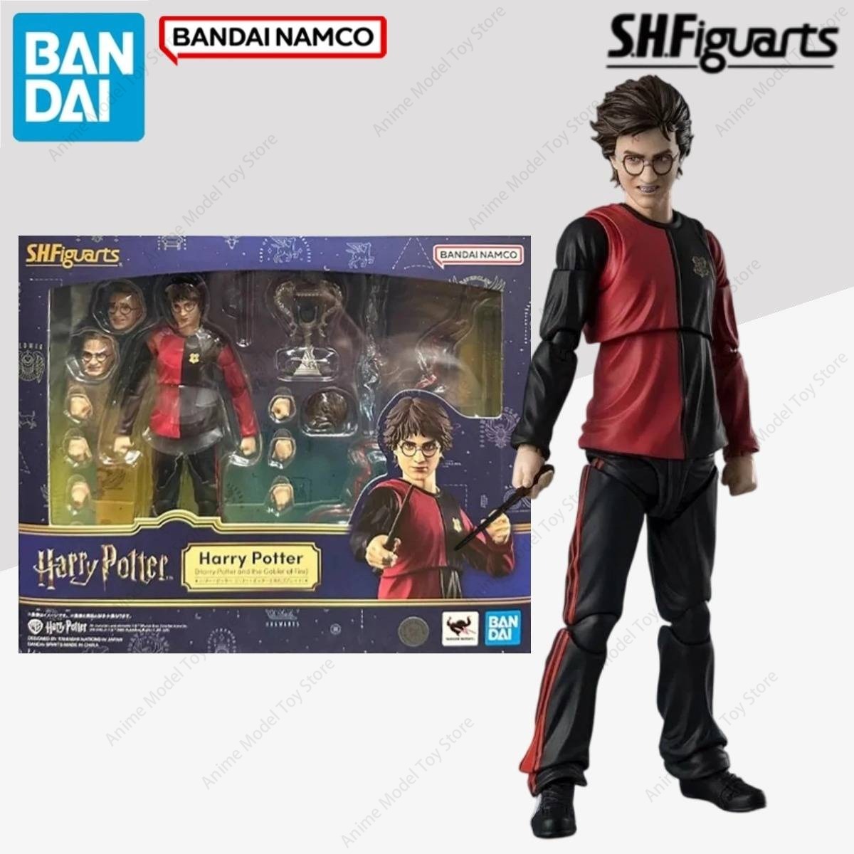 Model Kit Harry Potter - ฟิกเกอร์ของแท้จากบันได แฮร์รี่ พอตเตอร์ ถ้วยแห่งไฟ ชุดโมเดลอนิเมะ SHF
