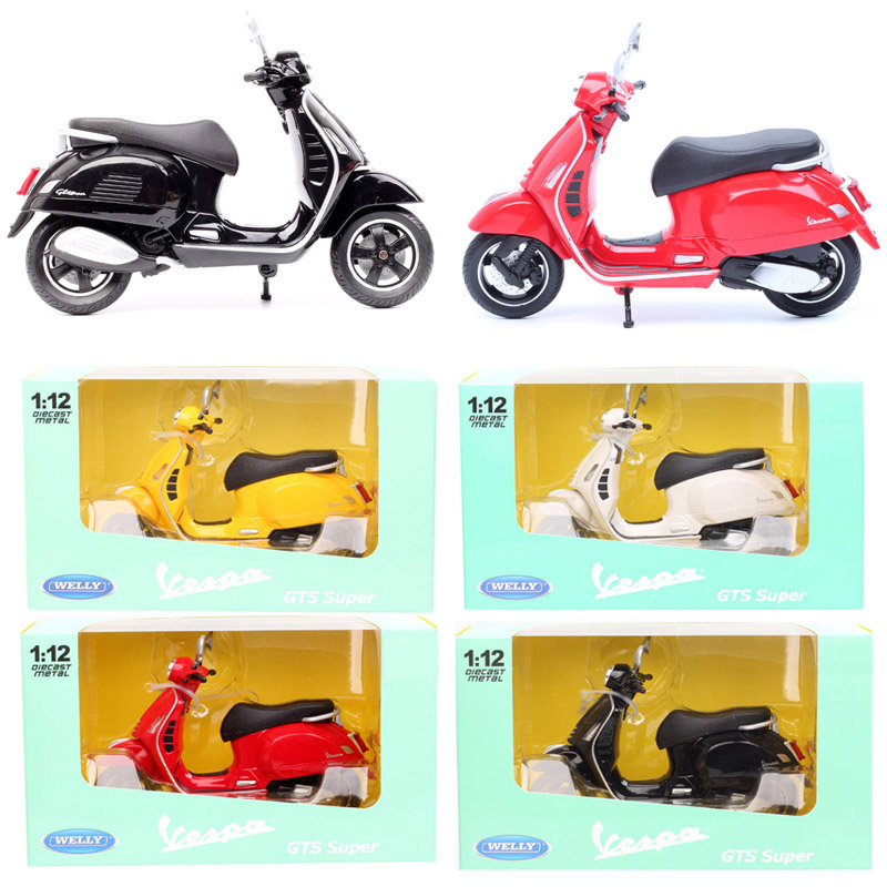 Model Kit Vespa - เวลลี่ รถมอเตอร์ไซค์เวสป้า จีทีเอส ซูเปอร์ สปอร์ต 300