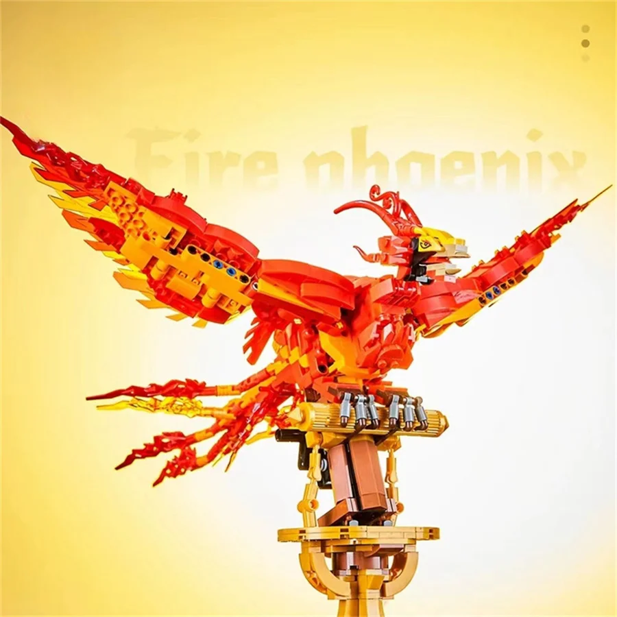 Fire Phoenix MOC Building Kit  - Model Kit Harry Potter บทวิจารณ์และราคา