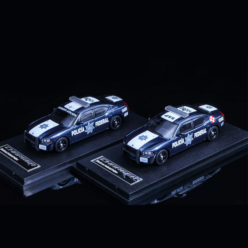รถโมเดลอัลลอยด์ชุดคู่ รถตำรวจม - Model Kit Dodge Charger บทวิจารณ์และราคา