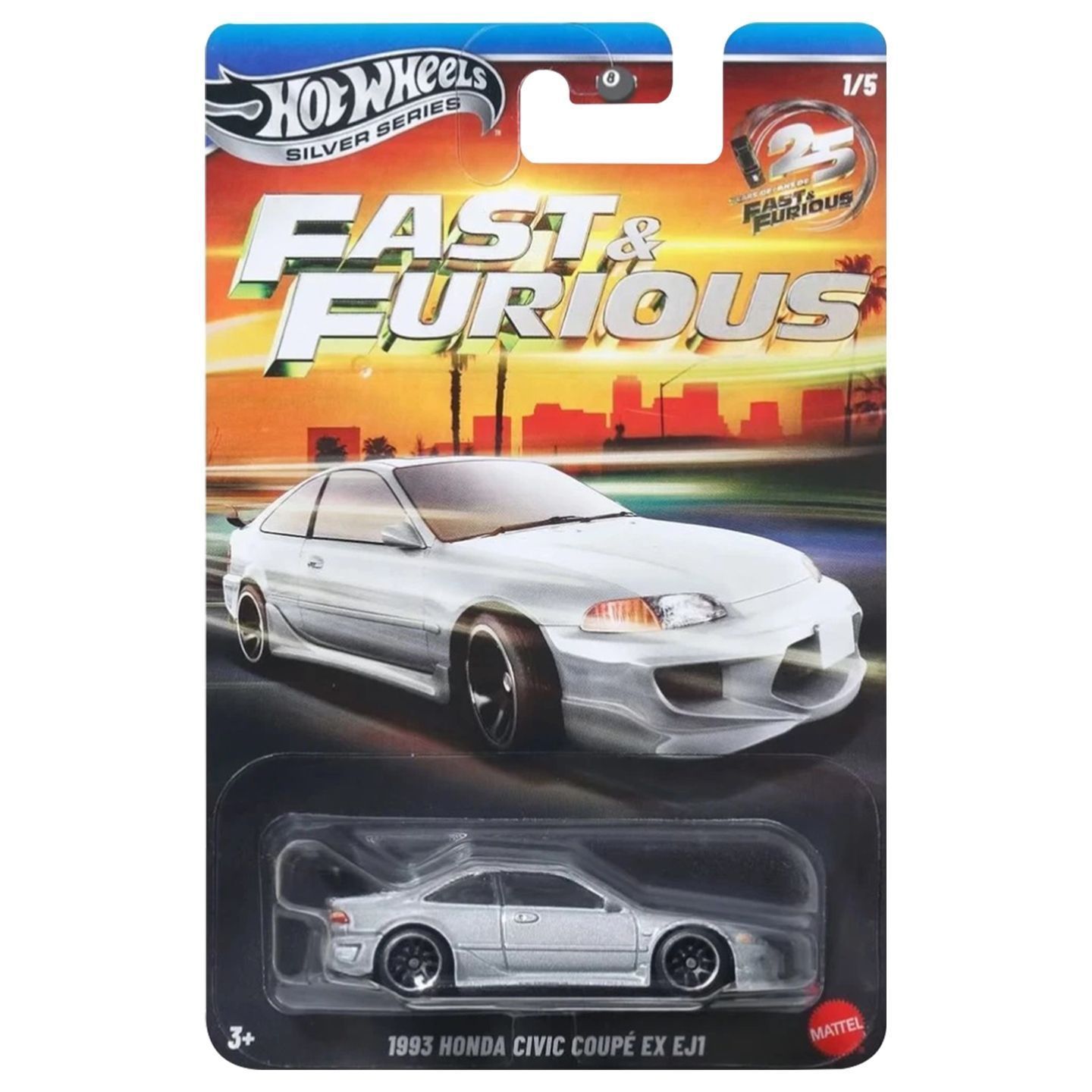 ฮอตวีลส์ ซิลเวอร์ ซีรีส์ HNR88 - Model Kit Dodge Charger บทวิจารณ์และราคา
