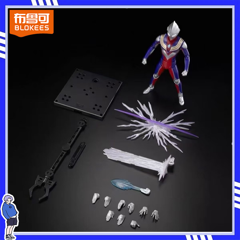 ชุดของเล่นประกอบโมเดลอัลตร้าแม - Model Kit Ultraman Tiga บทวิจารณ์และราคา