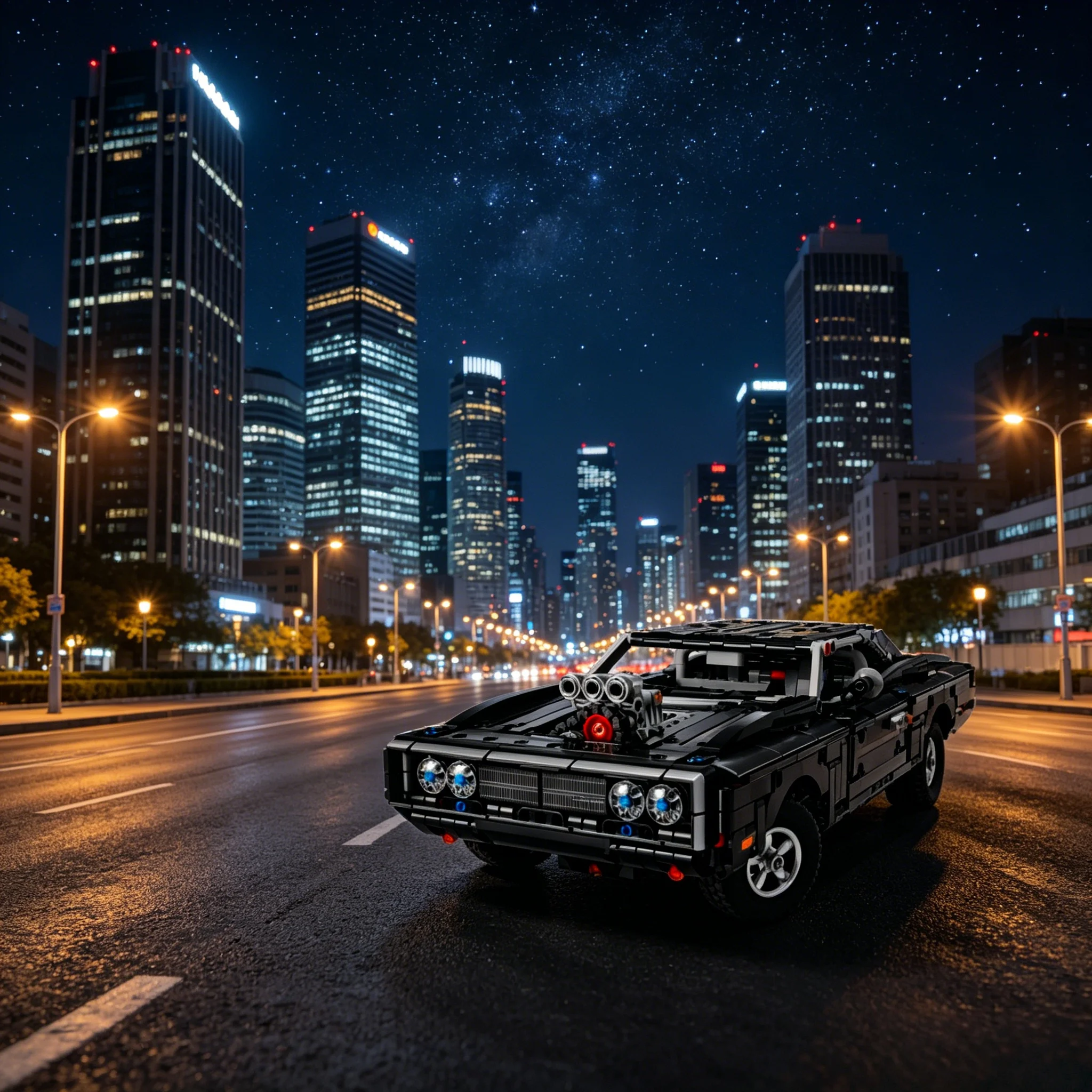 ชุดตัวต่อสร้างสรรค์รุ่นใหม่ ปี - Model Kit Dodge Charger บทวิจารณ์และราคา