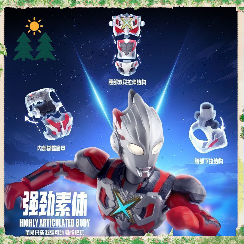 บล็อกกี้ อัลตร้าแมน สตาร์ส อิด - Model Kit Ultraman Tiga บทวิจารณ์และราคา