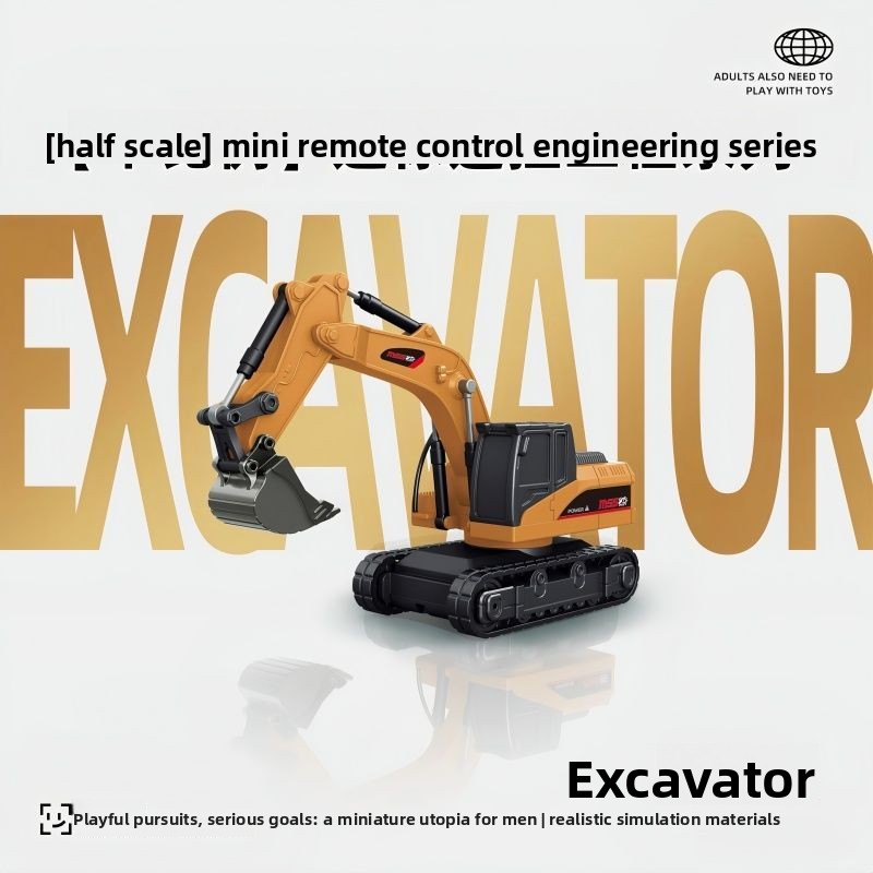 ชุดรถวิศวกรรม RC โลหะขนาด 1:64 - Model Kit Excavator บทวิจารณ์และราคา