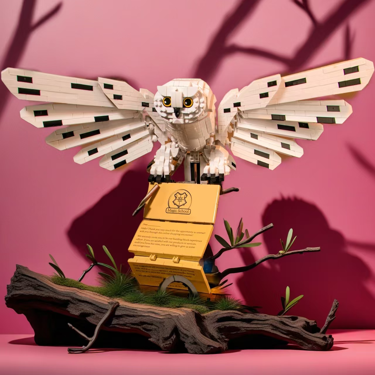 โลกมหัศจรรย์ นกฮูก หมอเวทมนตร์ - Model Kit Harry Potter บทวิจารณ์และราคา
