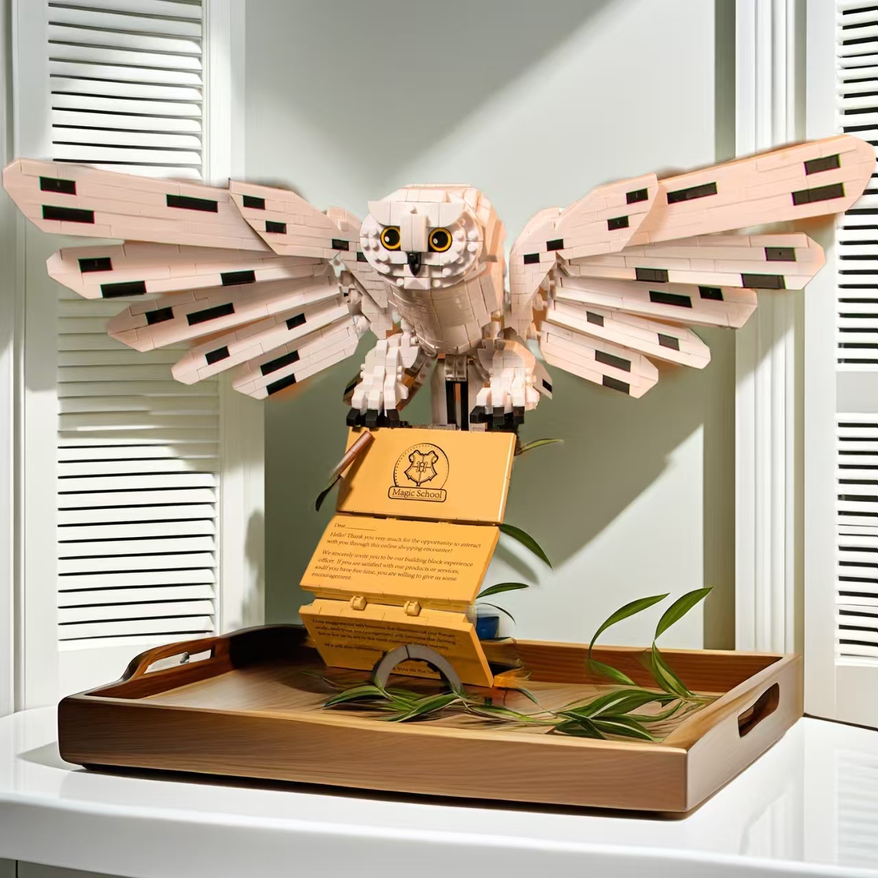 โลกมหัศจรรย์ นกฮูก หมอเวทมนตร์ - Model Kit Harry Potter บทวิจารณ์และราคา