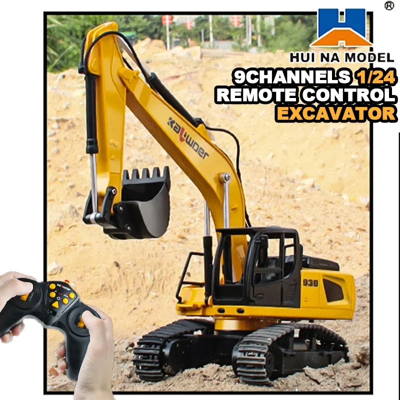 Huina Rc Excavator 1/24 9Ch รี - Model Kit Excavator บทวิจารณ์และราคา