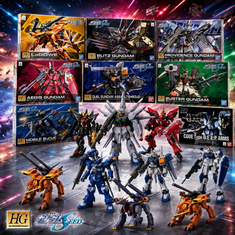 Bandai HG SEED 1/144 Blitz Aeg - Model Kit Non Gundam บทวิจารณ์และราคา