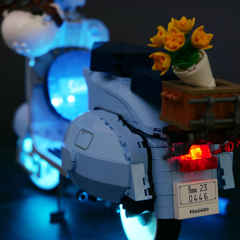 ชุดไฟ LED สําหรับ LEGO 10298 R - Model Kit Vespa บทวิจารณ์และราคา