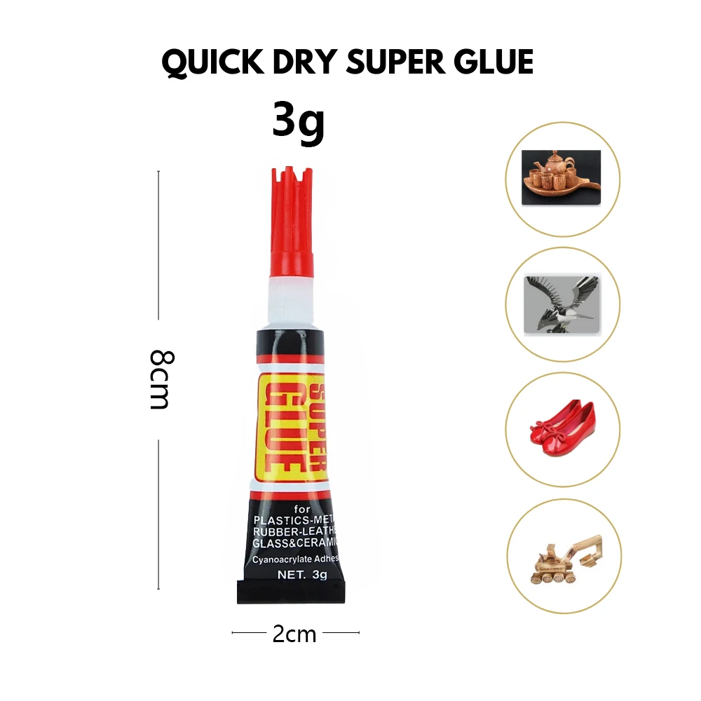 502 อีพอกซีเรซินทันที Super กา - Model Kit Glue บทวิจารณ์และราคา