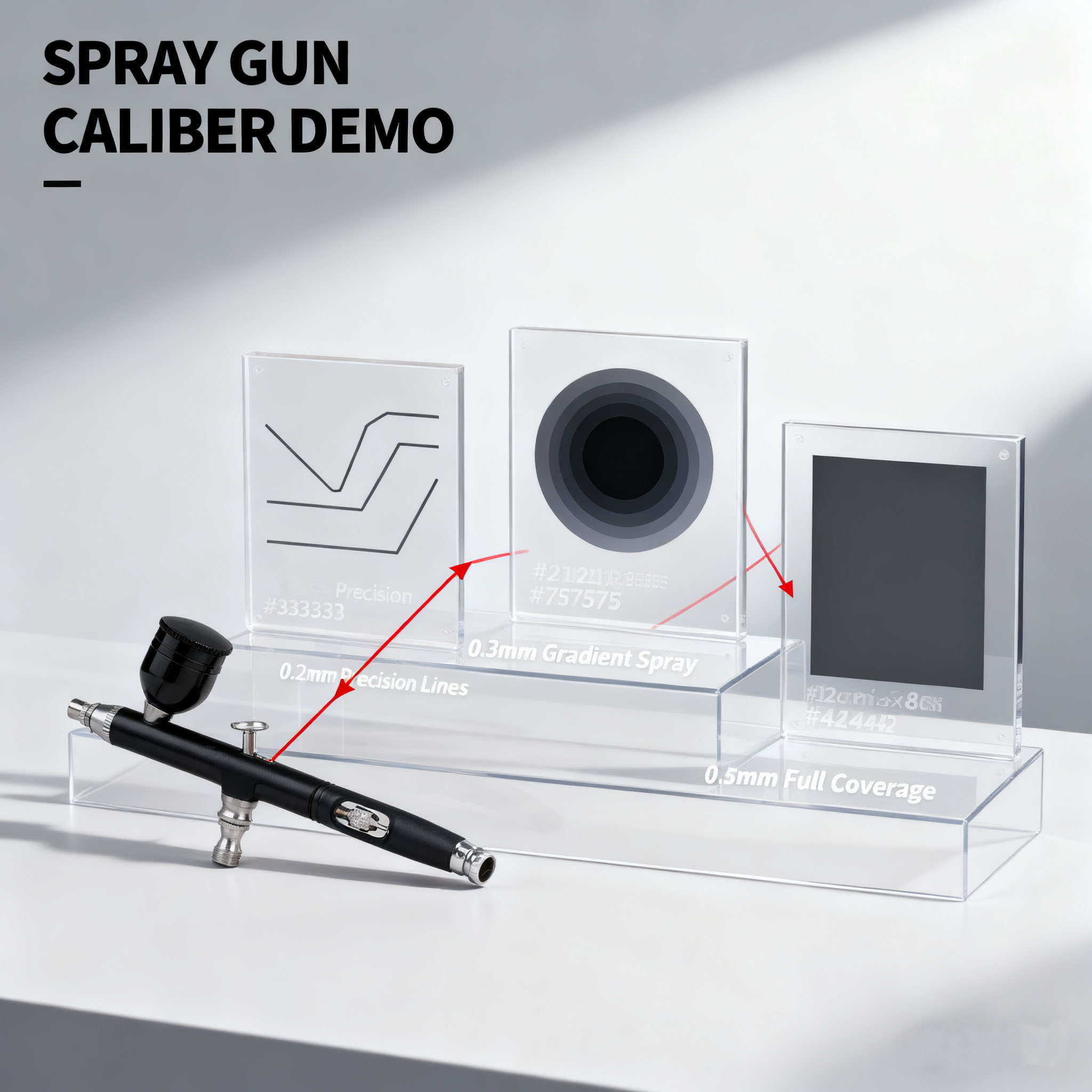 แอร์บรัชแบบดูอัลแอคชั่นขนาด 0. - Model Kit Paint Set บทวิจารณ์และราคา