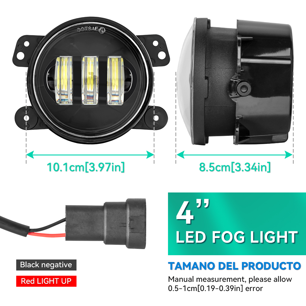 ไฟตัดหมอก LED ทรงกลม 4 นิ้ว สำ - Model Kit Dodge Charger บทวิจารณ์และราคา