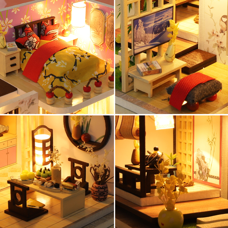 ชุดบ้านจำลองสไตล์ญี่ปุ่น DIY แ - Model Kit In Era บทวิจารณ์และราคา