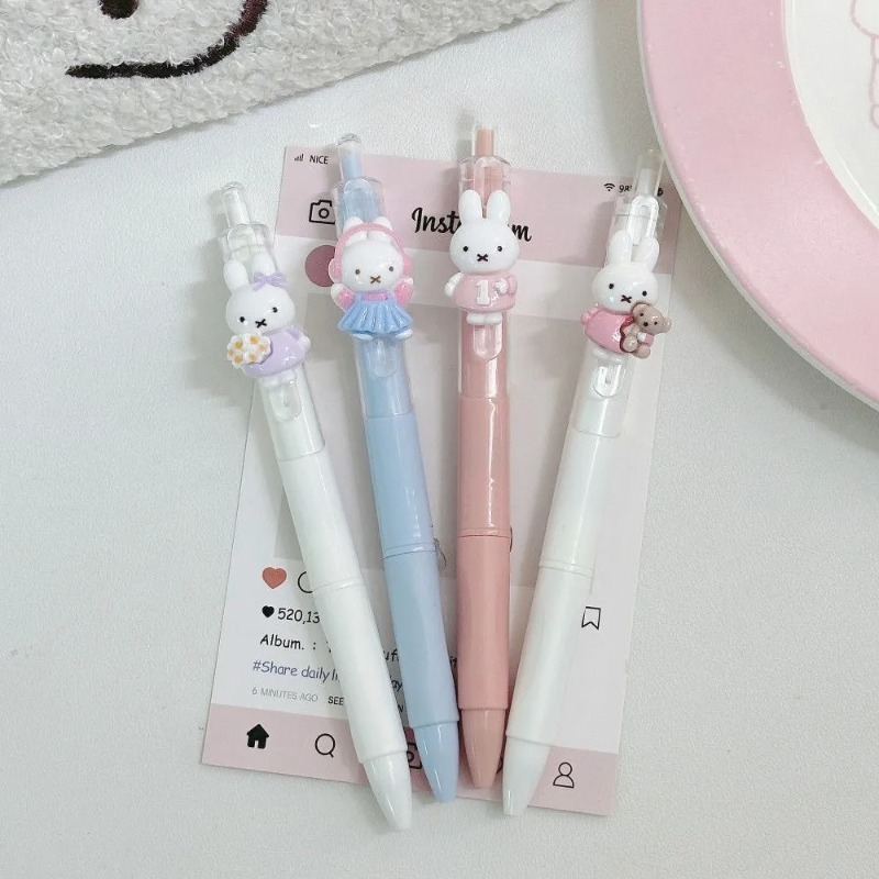 ปากกาเจล Miffy 4 สีสันสดใส ลาย - Model Kit Girls บทวิจารณ์และราคา