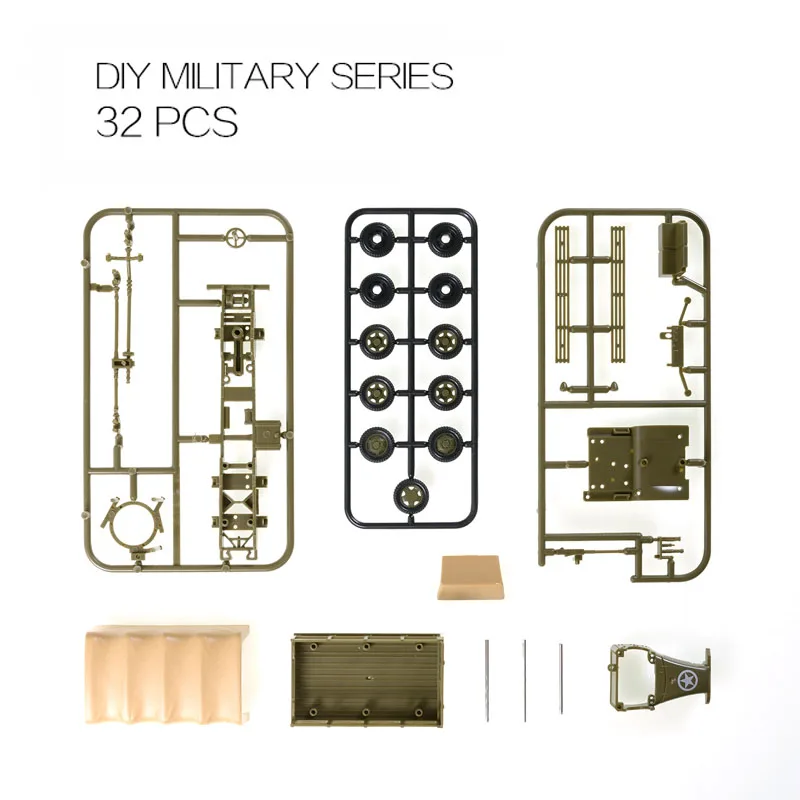 4D รุ่น1/72 Jimsy Allied รถบรร - Model Kit Glue บทวิจารณ์และราคา