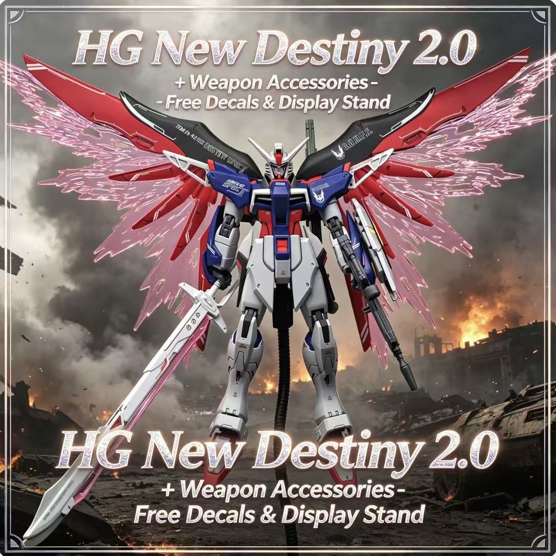 224 HG 1/144 Destiny Spec II F - Model Kit Non Gundam บทวิจารณ์และราคา