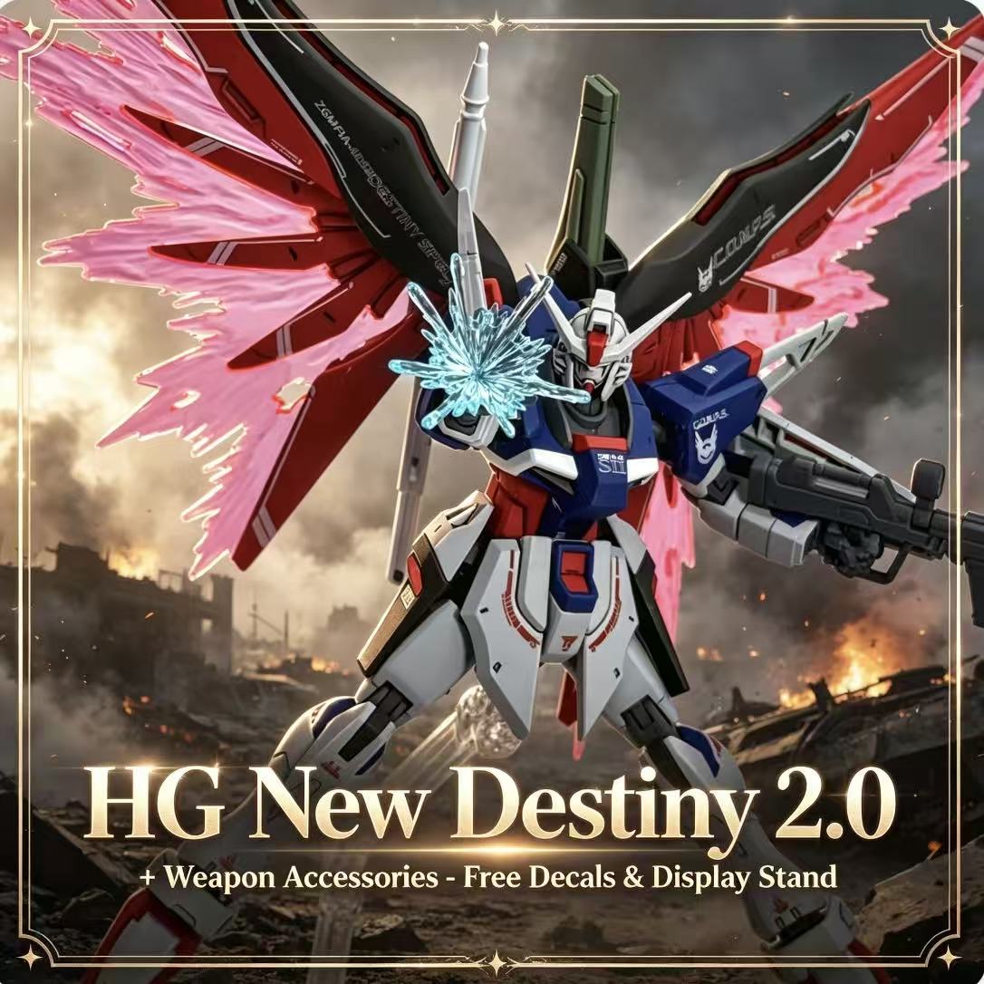 224 HG 1/144 Destiny Spec II F - Model Kit Non Gundam บทวิจารณ์และราคา