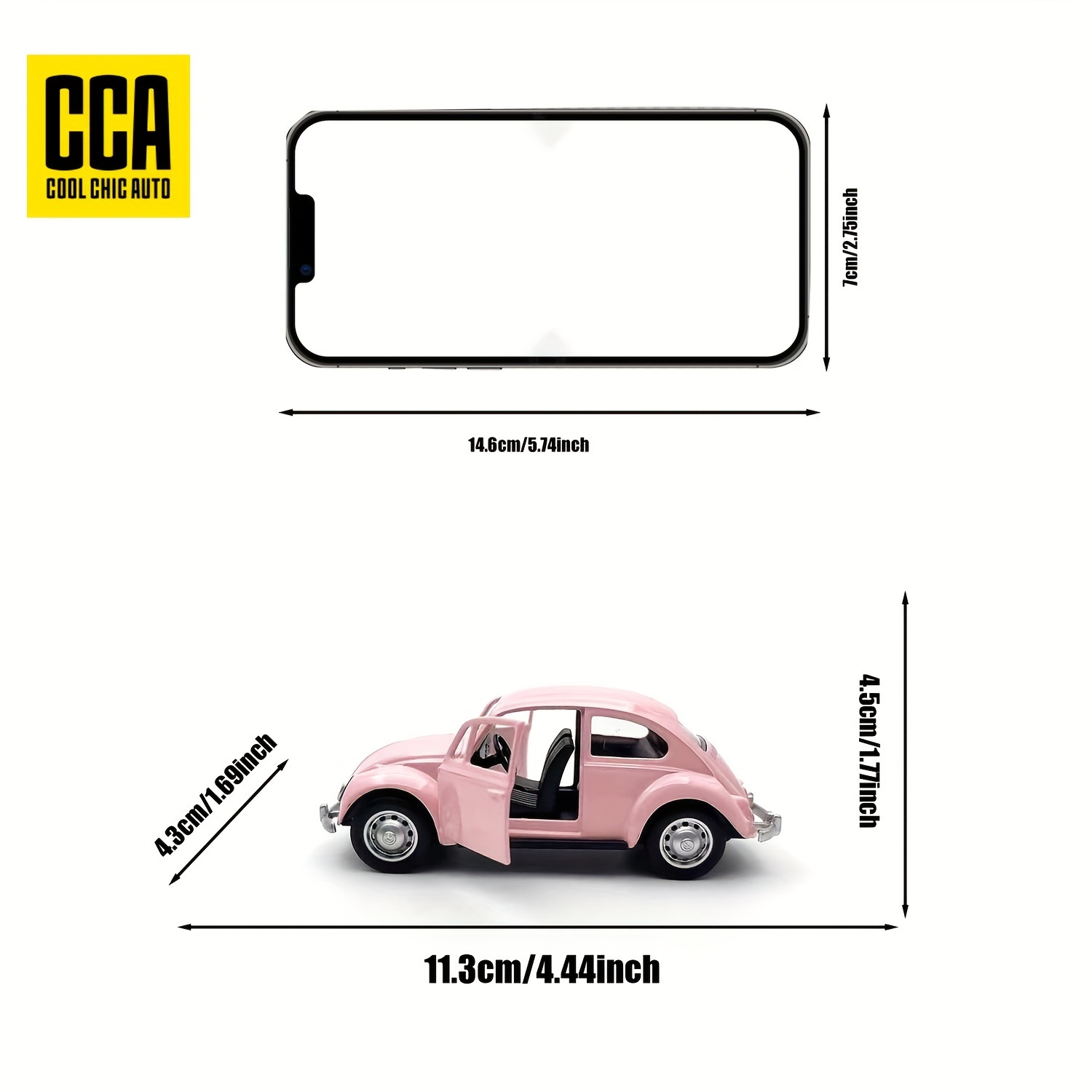 CCA 1:36 โมเดลรถโฟล์คสวาเกน บี - Model Kit Volkswagen บทวิจารณ์และราคา