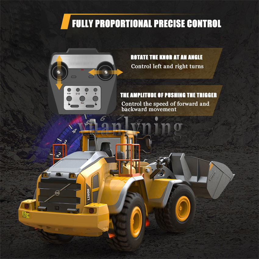 รถขุดบังคับวิทยุไฟฟ้า 1/16 ทำจ - Model Kit Excavator บทวิจารณ์และราคา
