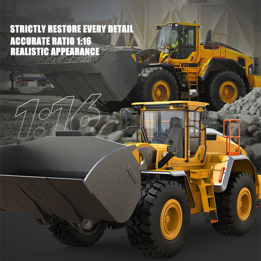 รถขุดบังคับวิทยุไฟฟ้า 1/16 ทำจ - Model Kit Excavator บทวิจารณ์และราคา