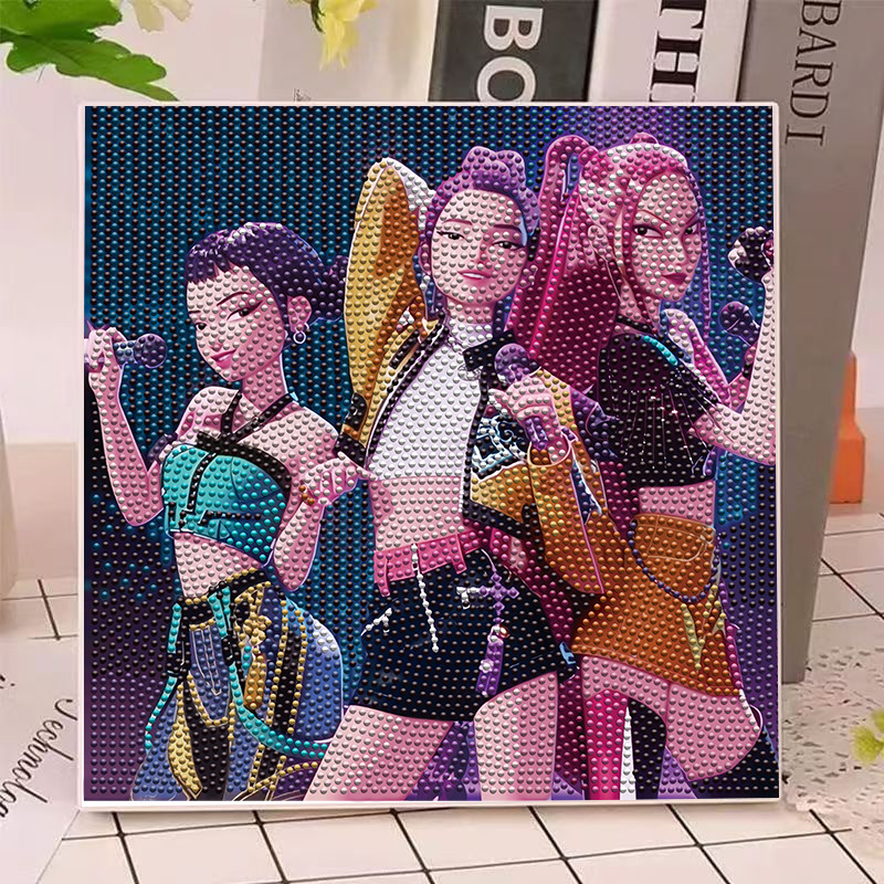 ชุดภาพวาดเพชร 5 มิติ ลายอนิเมะ - Model Kit Bandai บทวิจารณ์และราคา