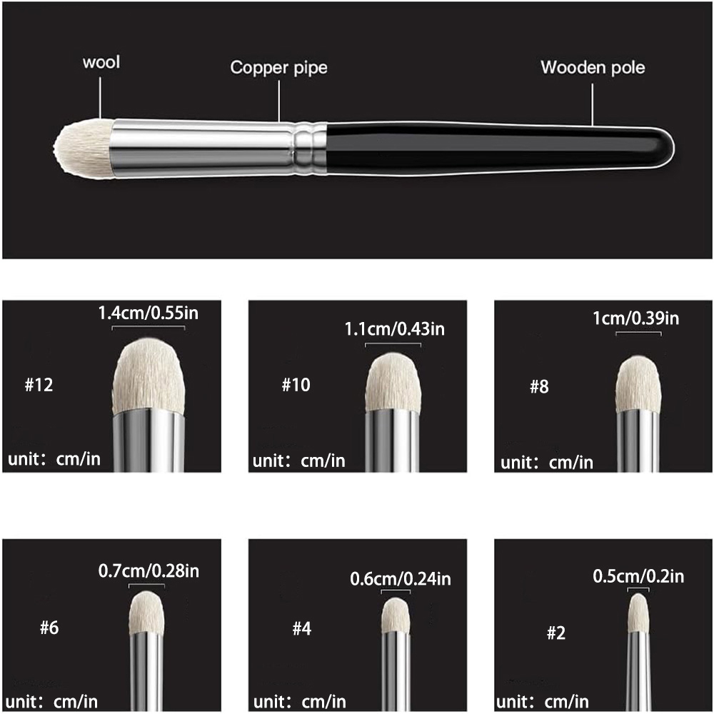 ชุดแปรงทาสีขนาดเล็ก 6 ชิ้น/ชุด - Model Kit Paint Set บทวิจารณ์และราคา
