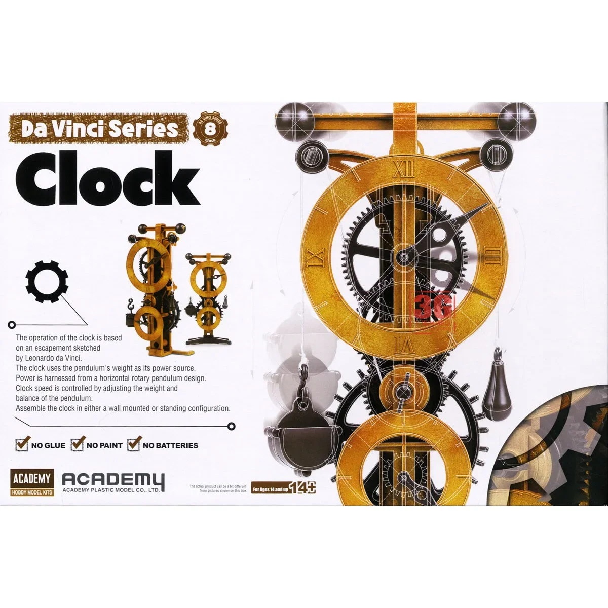 Academy Model Da Vinci Science - Model Kit Glue บทวิจารณ์และราคา
