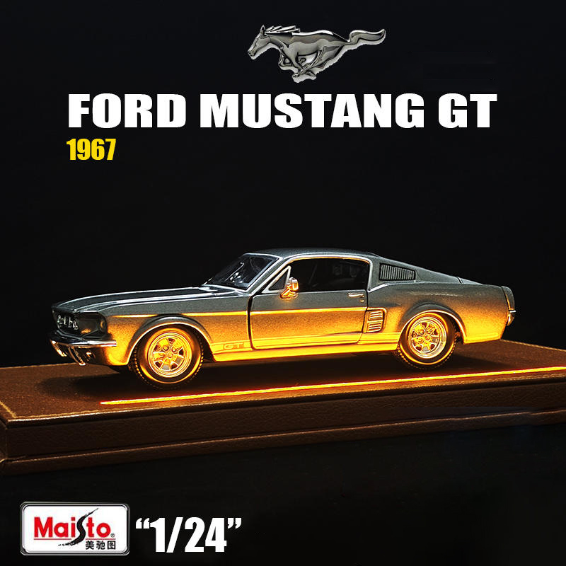 Maisto 1:24 1967 Ford Mustang  - Model Kit Mustang บทวิจารณ์และราคา