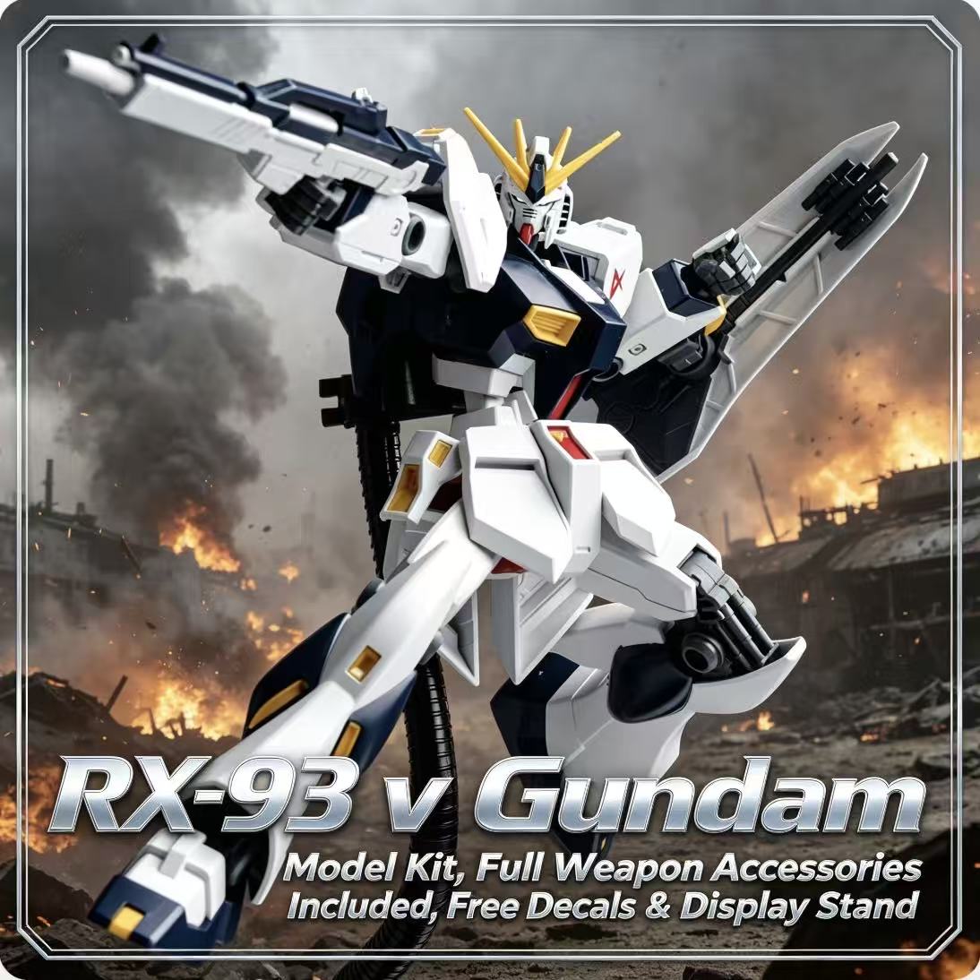 93HG 1/144 ENTRY GRADE RX-93 V - Model Kit Non Gundam บทวิจารณ์และราคา