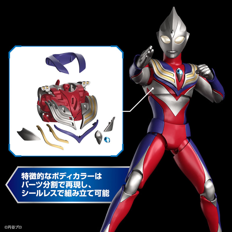 ฟิกเกอร์ของแท้จาก Bandai แบบมี - Model Kit Ultraman Tiga บทวิจารณ์และราคา