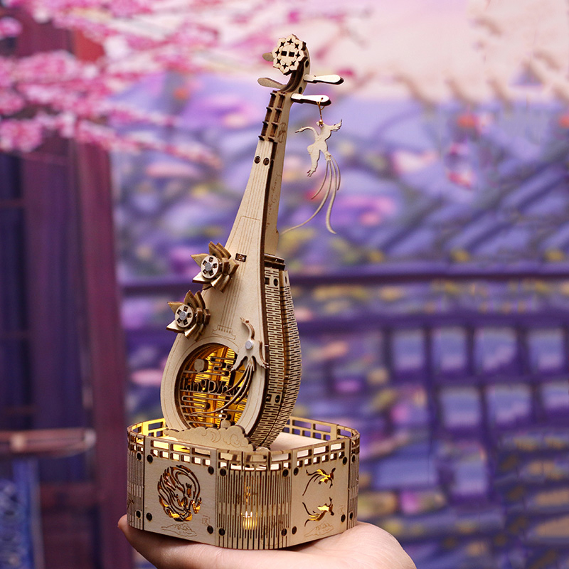 DIY 3D ปริศนาไม้ Miniature ชุด - Model Kit Glue บทวิจารณ์และราคา