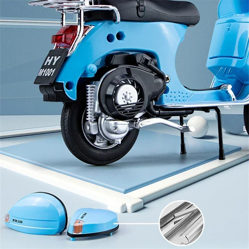 โมเดลรถมอเตอร์ไซค์ PX125 อัลลอ - Model Kit Vespa บทวิจารณ์และราคา