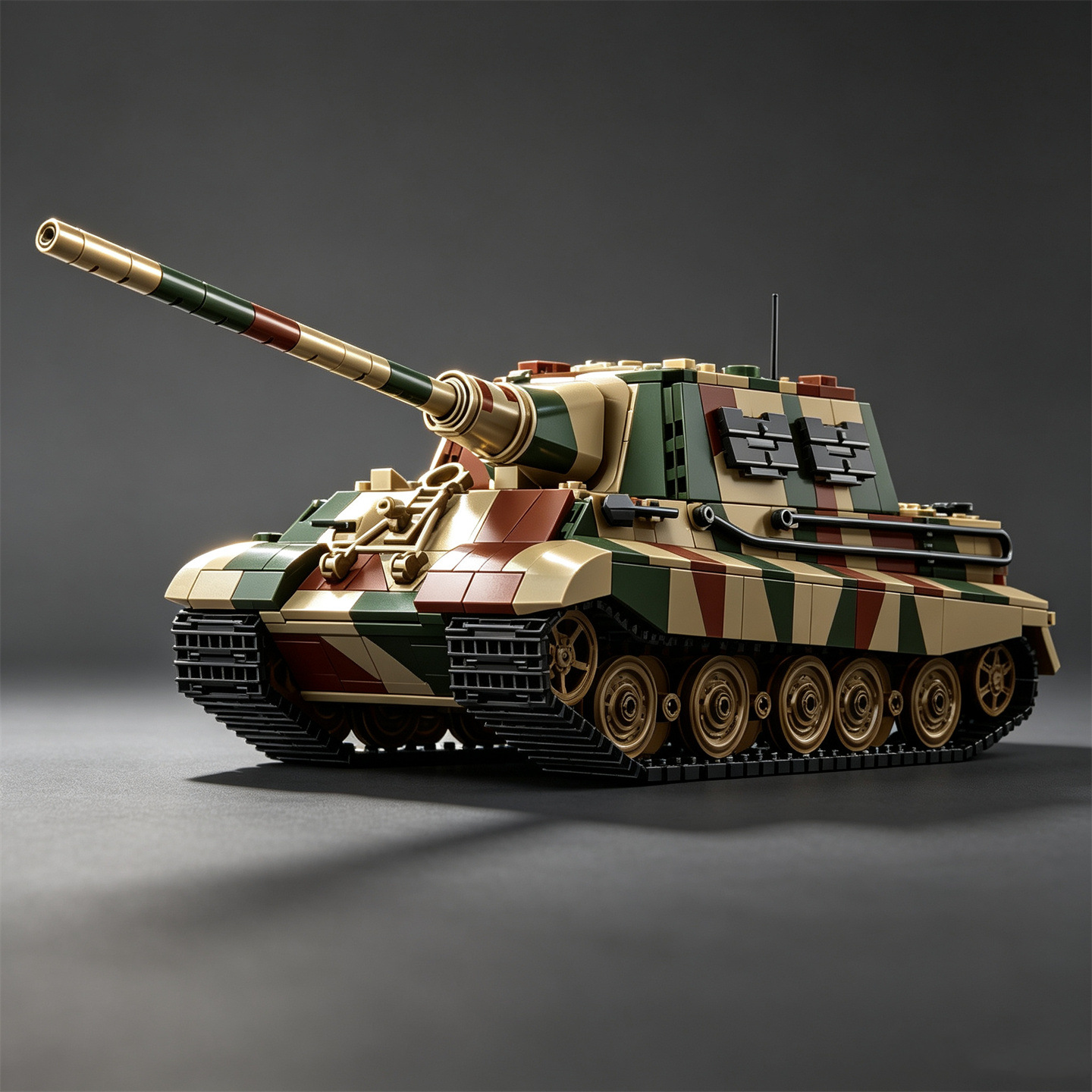 รถถังจำลองทหาร MOC รุ่น Tiger  - Model Kit Paint Set บทวิจารณ์และราคา